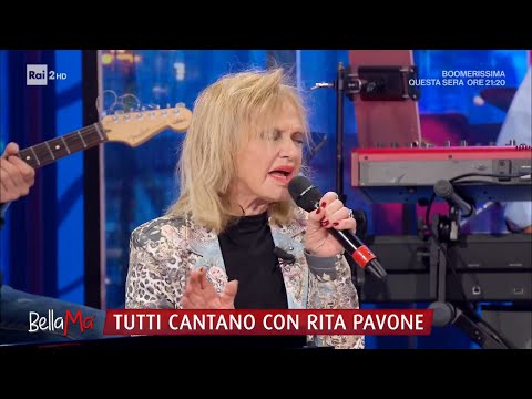Rita Pavone si esibisce in "La partita di pallone" - BellaMa' 31/10/2023