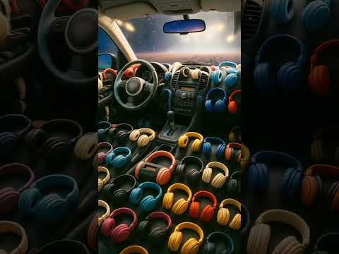 Racing Headphones 🎧 #youtubeshorts #shorts #ai #youtube #love #like #funny #music #baby #shortsfeed