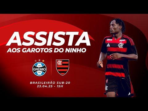🔴 AO VIVO: GRÊMIO X FLAMENGO | BRASILEIRÃO SUB-20 (23/04/25)
