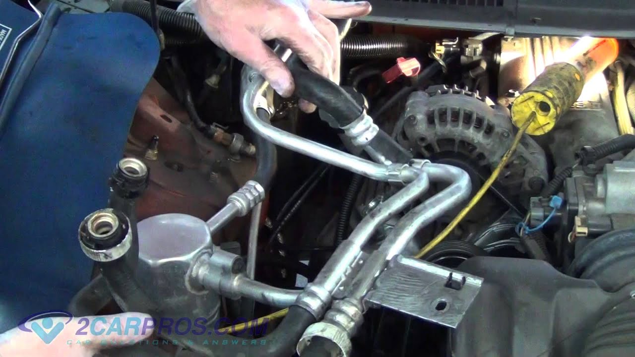 Heater Hose Replacement 1993-2002 Chevrolet Camaro - YouTube 1981 chevy caprice wiring diagram 