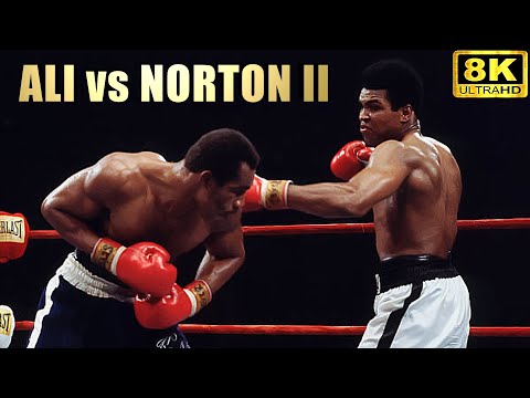 Muhammad Ali vs Ken Norton II | HIGHLIGHTS Legendary Boxing Fight | 8K Ultra HD