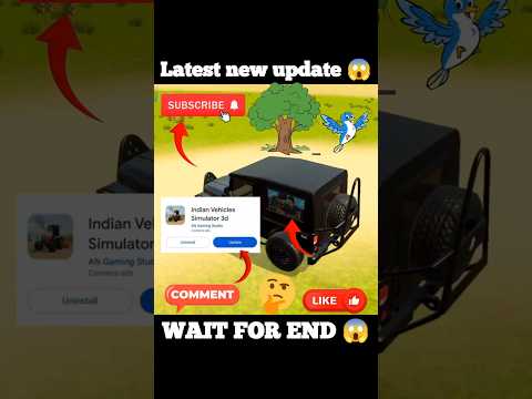 latest new update 😱🫵 indian vehicle simulator 3D game #viral viralvideo #gaming