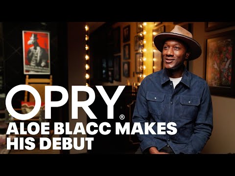 Aloe Blacc Makes His Opry Debut!