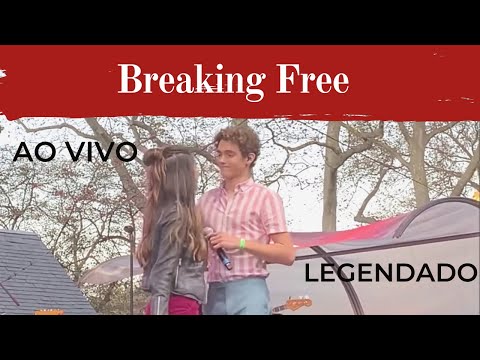 Joshua Bassett & Olivia Rodrigo - Breaking Free (AO VIVO) | LEGENDADO [PT-BR]