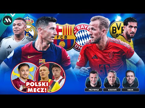 LIGA MISTRZÓW: LEWANDOWSKI VS KANE! BARCELONA - BAYERN, REAL - BORUSSIA