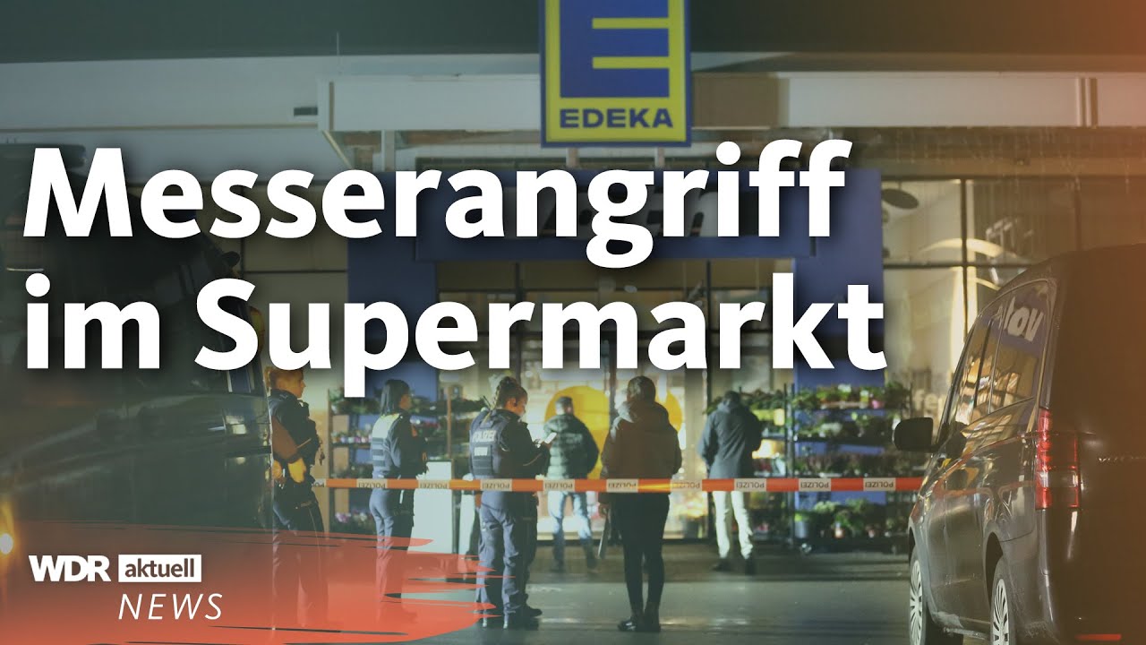 Messerangriff in Lemgo: 16-Jähriger an Supermarkt-Kasse erstochen | WDR aktuell