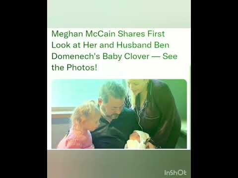 Meghan McCain Shares First Look at Her and Husband Ben Domenech's Baby Clover — See the Photos!