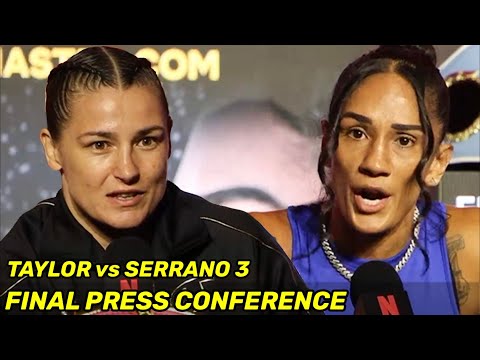 Katie Taylor vs Amanda Serrano 3 FINAL PRESS CONFERENCE & FACE OFF | 0K BONUS ANNOUNCEMENT