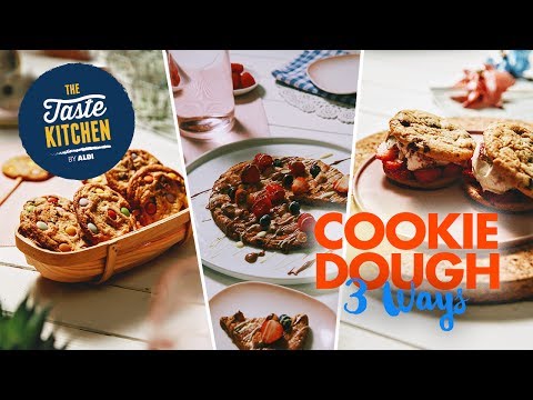 Cookie Dough 3 Ways