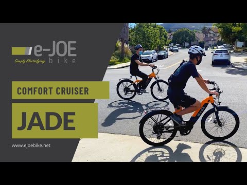 Meet e-JOE JADE Step-Through Electric Bike!