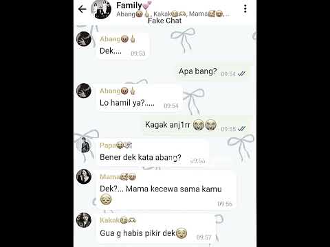 gabut#chatfake#familly#fypシ゚viral#