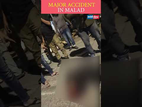 Mumbai Deadly road accident in Malad 6 injured  1K views  play Short