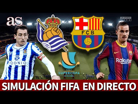 SUPERCOPA: Real Sociedad vs. Barcelona | FIFA 21: simulación de la semifinal | Diario AS