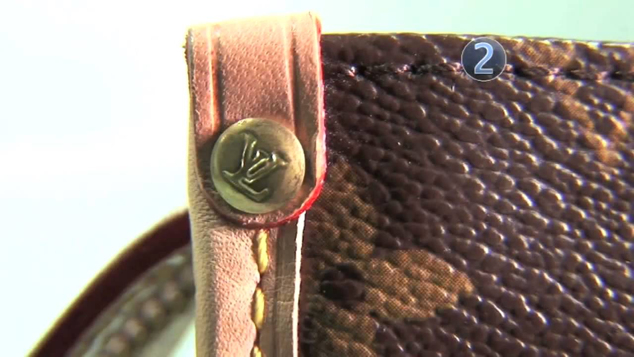 How To Spot A Fake Louis Vuitton Bag - YouTube