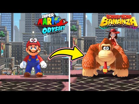 【衝撃】ドンキーで『マリオオデッセイ』を完全再現したワールドがヤバすぎる。【ドンキーコングバナンザ】