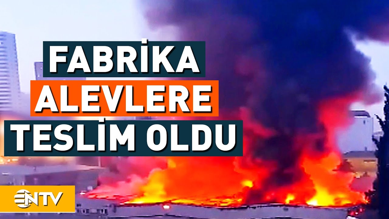 Halı Fabrikasında Yangın! | NTV