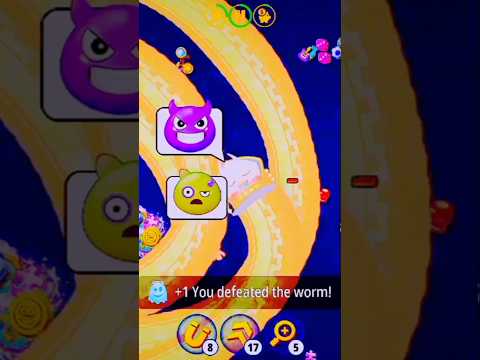 #wormszone #trending #cacingbesar #shortshindi #gaming #snake #gameplay
