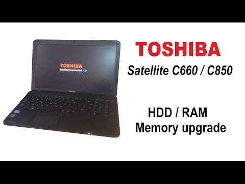 Toshiba satellite pro c850 замена привода оптических дисков