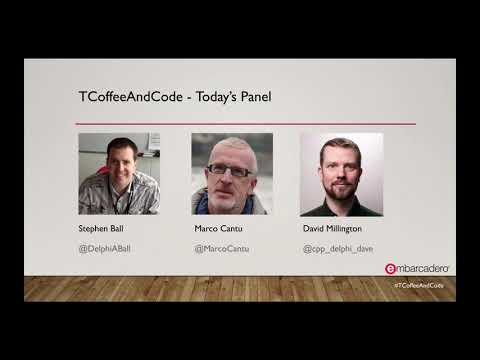 TCoffeeAndCode - Tuesday sessions (16th March)