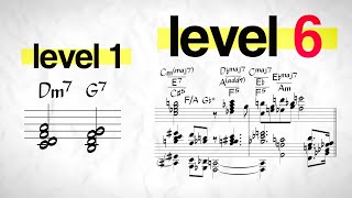 The 7 Levels of Jazz Harmony