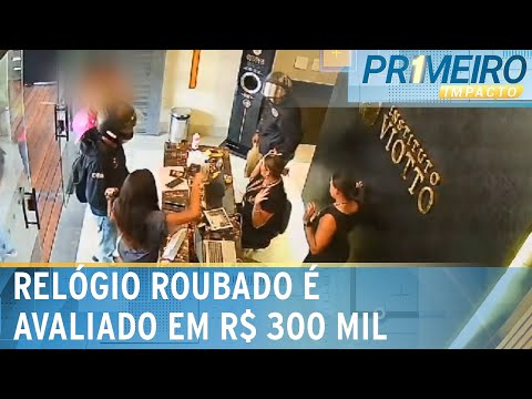 SP: Presos dois suspeitos de roubar relógio Rolex de dentista famoso | Primeiro Impacto (19/06/24)