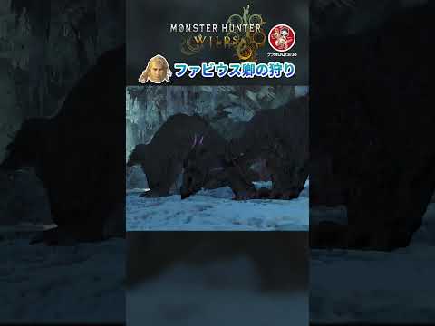 筆頭ランサー(?) ファビウス VS 黒蝕竜ゴア・マガラ #モンハンワイルズ #shorts