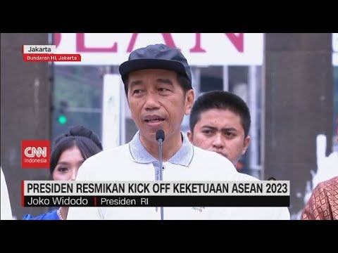 Presiden Resmikan Kick Off Keketuaan ASEAN 2023