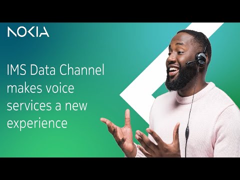 IMS data channel makes voice services a new experience