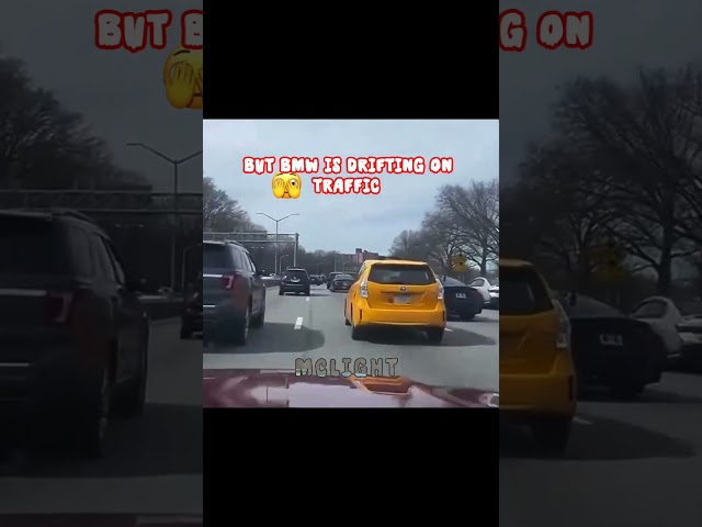 Bmw, Drifting On Traffic 💀🔥