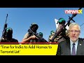 Time for India to Add Hamas to Terrorist List | Amb of Israel to India Issues Statement | NewsX