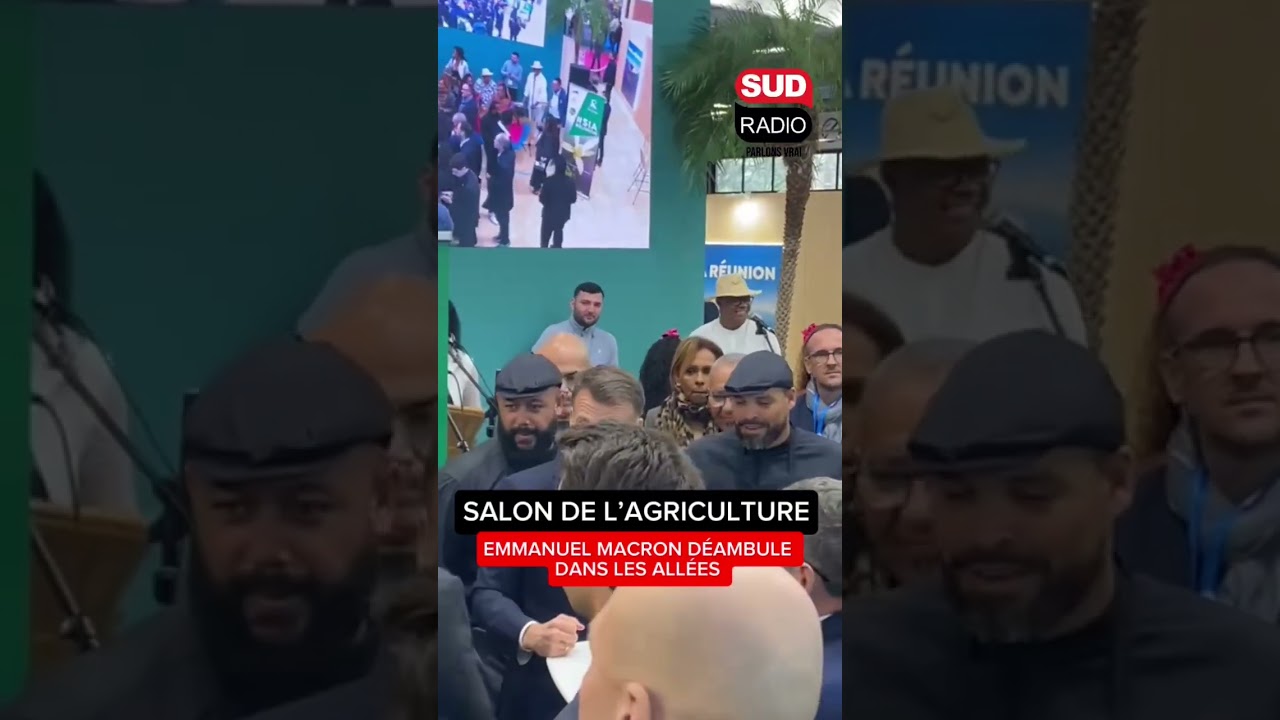 🔴🇫🇷 Emmanuel Macron est au Salon de l’agriculture #agriculture #agriculteursencolere