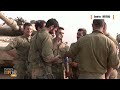 On the Frontline: Israeli Soldiers Take a Breather: Rare Glimpse from the Frontline near Gaza Border  - 03:24 min - News - Video