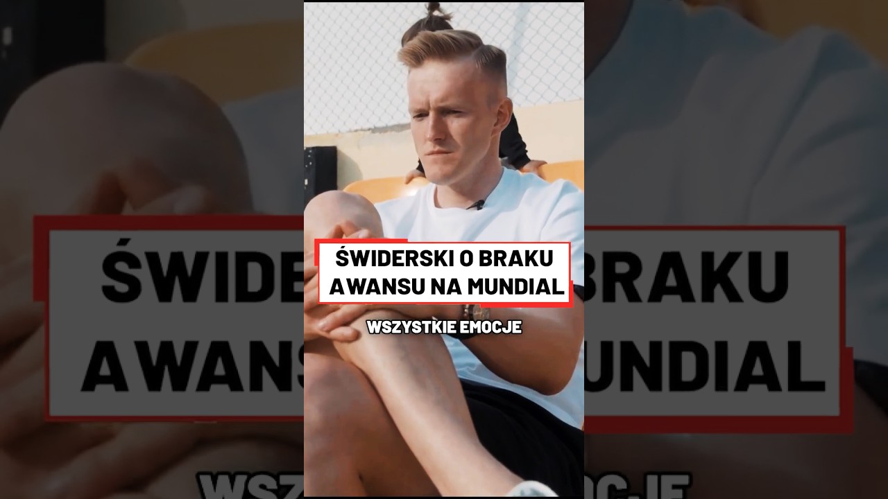 świderski o braku awansu polski na mundial #shorts