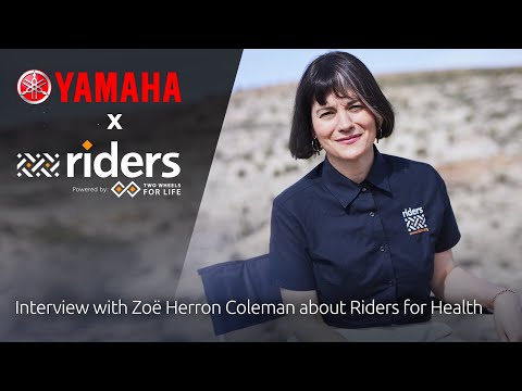 Interview with Zoë Herron Coleman about Riders for Health