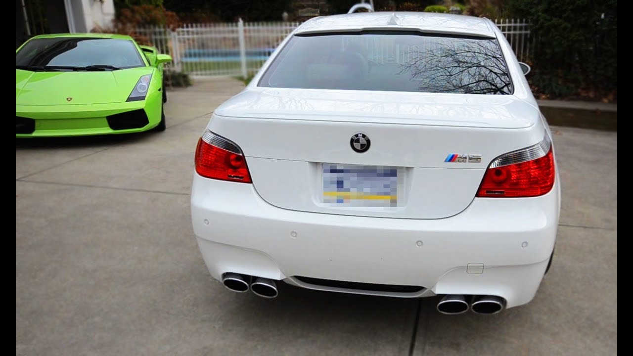 Bmw m5 with eisenmann race exhaust #3