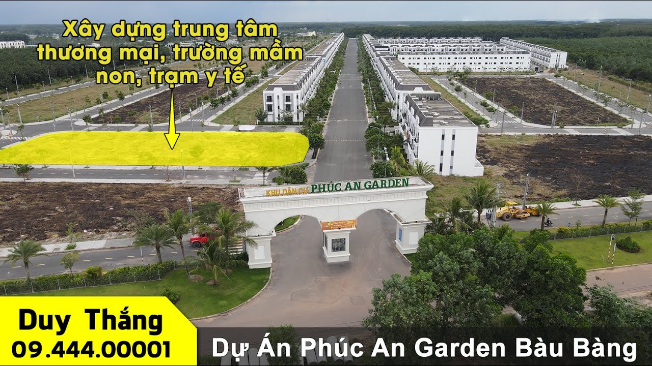 Đất nền khu công nghiệp giá rẻ SHR tại Bàu Bàng, Bình Dương video