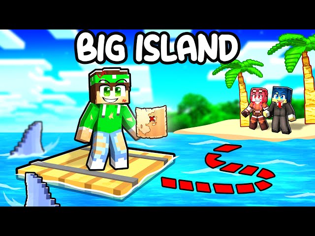 MI TRASFERISCO IN UNA NUOVA ISOLA su MINECRAFT! - BIG ISLAND
