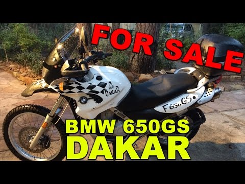 2001 bmw f650gs dakar