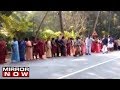 Kerala women's wall: 50 lakh women link arms forming human chain