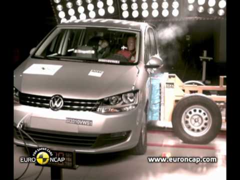 2010'dan beri Volkswagen Sharan Crash Video