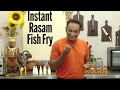 Instant Rasam - Vahchefs Tangy Fish Fry with a Twist!  & Instant Tomato Rasam -Winning Sunday Lunch