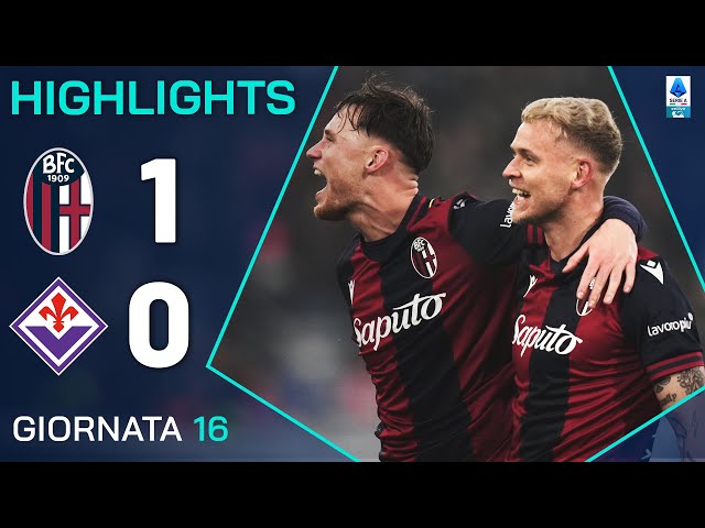 BOLOGNA-FIORENTINA 1-0 | HIGHLIGHTS | 16ª GIORNATA | SERIE A ENILIVE 2024/25