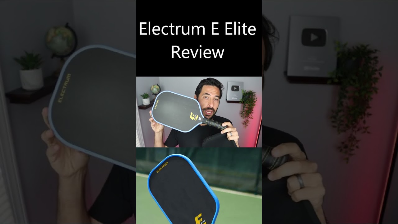 My Favorite! Electrum E Elite Paddle Review #electrumpickleball