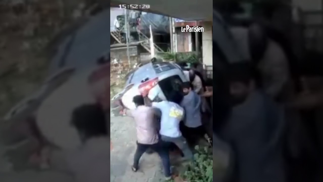 Un pneu éclate, il perd le contrôle de sa voiture