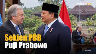 Bertemu di Hambalang, Sekjen PBB Puji Prabowo, Apa Arti Pentingnya bagi Diplomasi Indonesia
