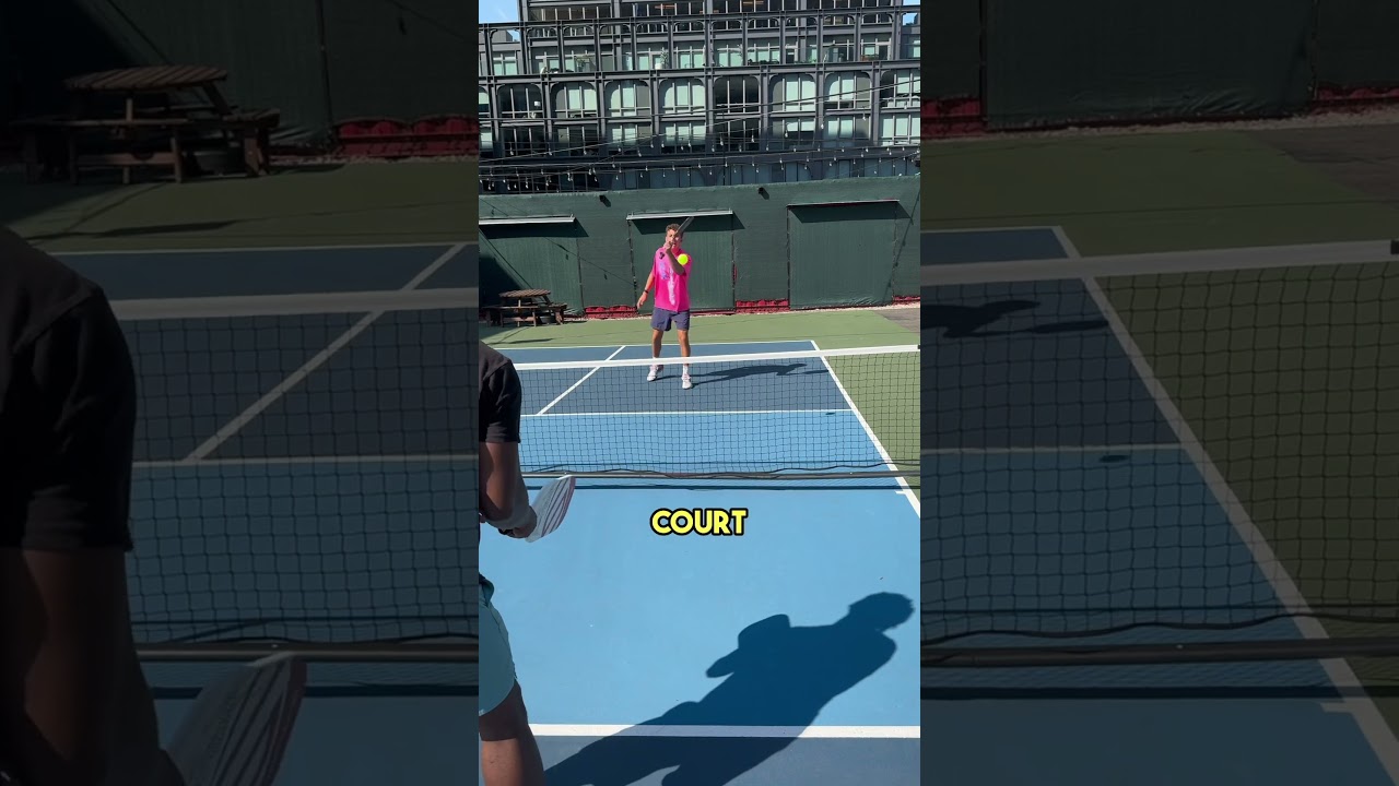 The best drill for consistent third shot drops! #pickleball #pickleballtips #shorts