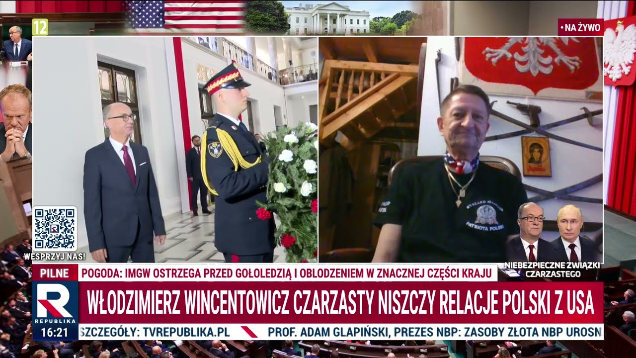Dlaczego CZARZASTY niszczy dobre relacje Polski z USA? | Republika Dzień