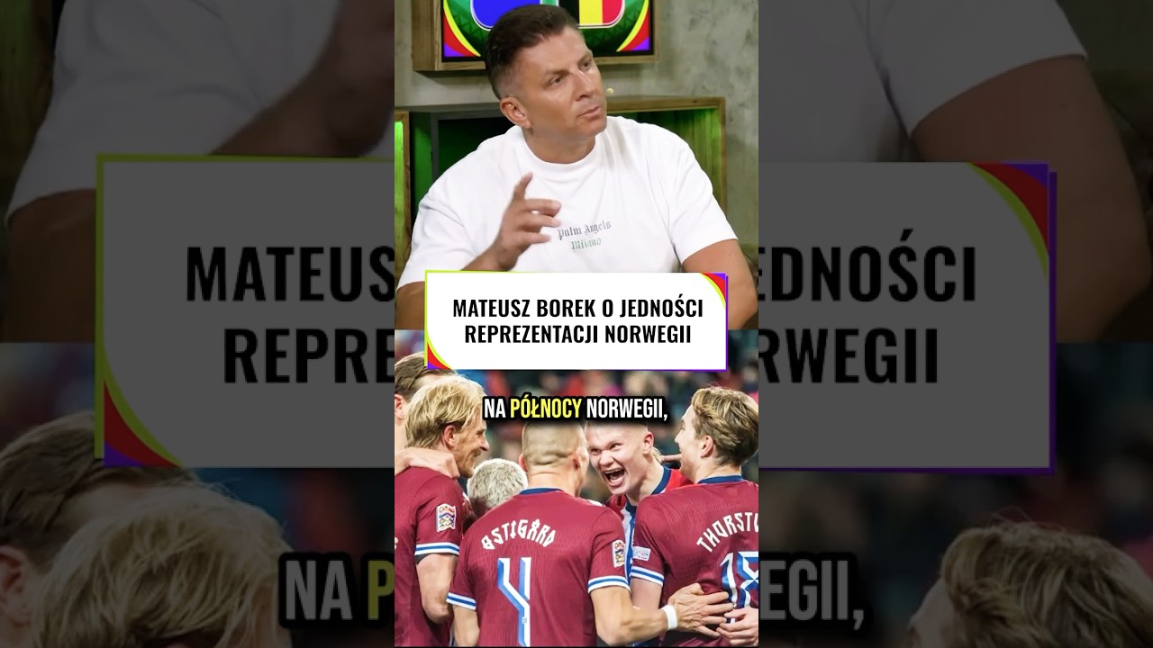 Borek w moc futbolu o jedności reprezentacji norwegii #shorts