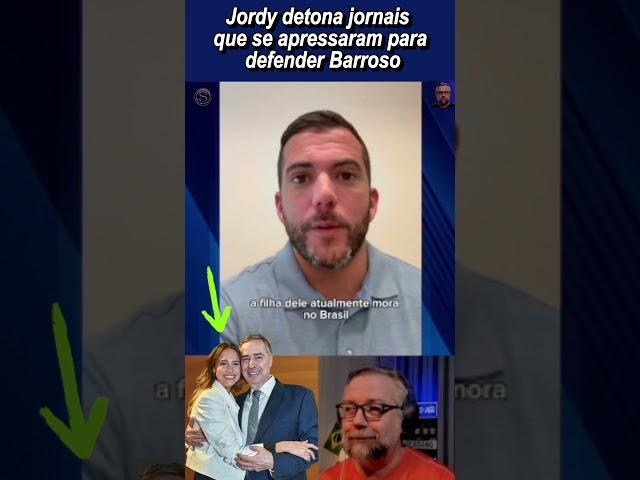 Carlos Jordy sobre a filha de Barroso nos EUA