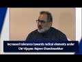 Increased tolerance towards radical elements under CM Vijayan : Rajeev Chandrasekhar
